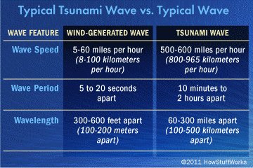 tidal wave vs tsunami vs typhoon